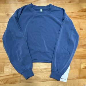 Lululemon perfectly oversized cropped crew